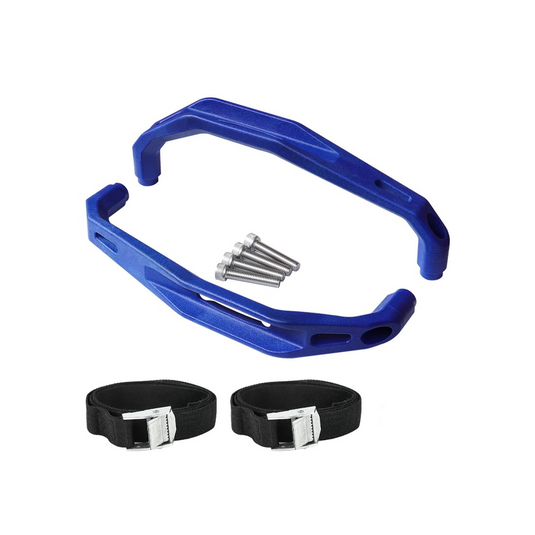 Beifahrer Haltegriffe passend für Yamaha Tenere 700 19-24 PHB-MOTO Sozius Haltegriff blau