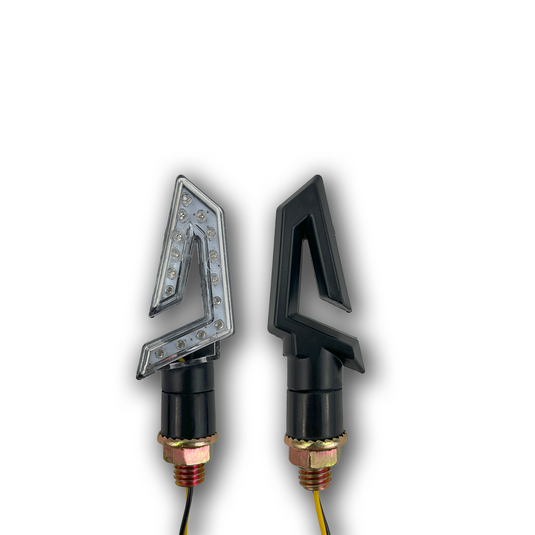 LED Blinker Motorrad PHB-MOTO Lightning Blinker mit E-Prüfzeichen 4 Stück