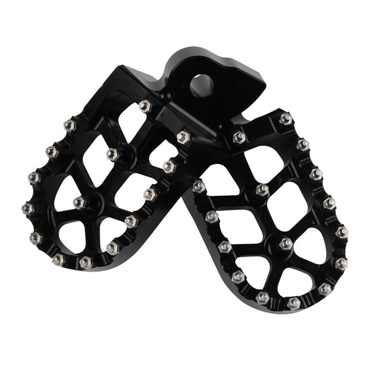 MX Fußrasten für Yamaha YZ/F 65/85/125/250/450 WR/F 250/450 PHB-MOTO schwarz