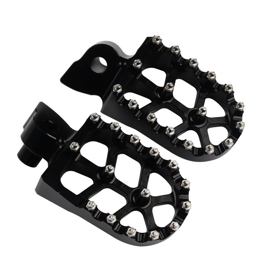 MX Fußrasten für Yamaha YZ/F 65/85/125/250/450 WR/F 250/450 PHB-MOTO schwarz