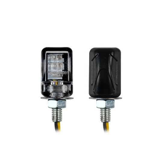Micro LED Blinker Motorrad PHB-MOTO Blinker mit E-Prüfzeichen 2 Stück