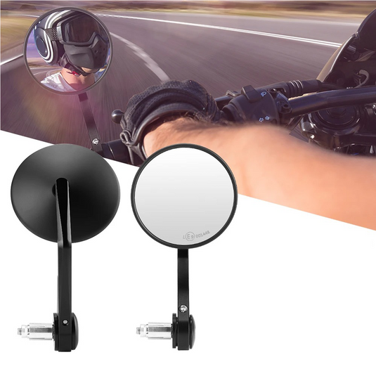 Motorrad Lenkerendenspiegel R3 PHB-MOTO mit E-Prüfzeichen Rückspiegel Paar