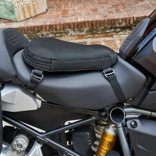 Motorrad Sitzkissen PHB-Moto Luftkissen Air Comfort mit Luftpumpe