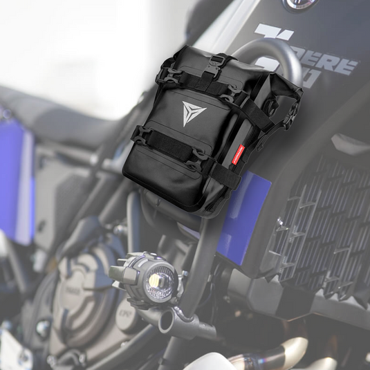 2x Sturzbügeltasche 6L für Motorrad Schutzbügel wasserdicht paar schwarz