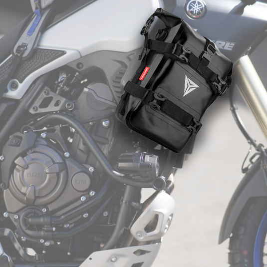 Sturzbügeltasche 6L für Motorrad Schutzbügel wasserdicht schwarz