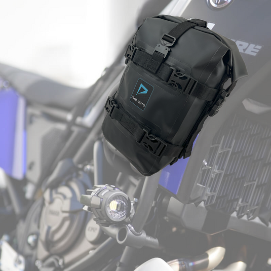 2x Sturzbügeltasche PHB-MOTO 6L für Motorrad Schutzbügel wasserdicht paar schwarz