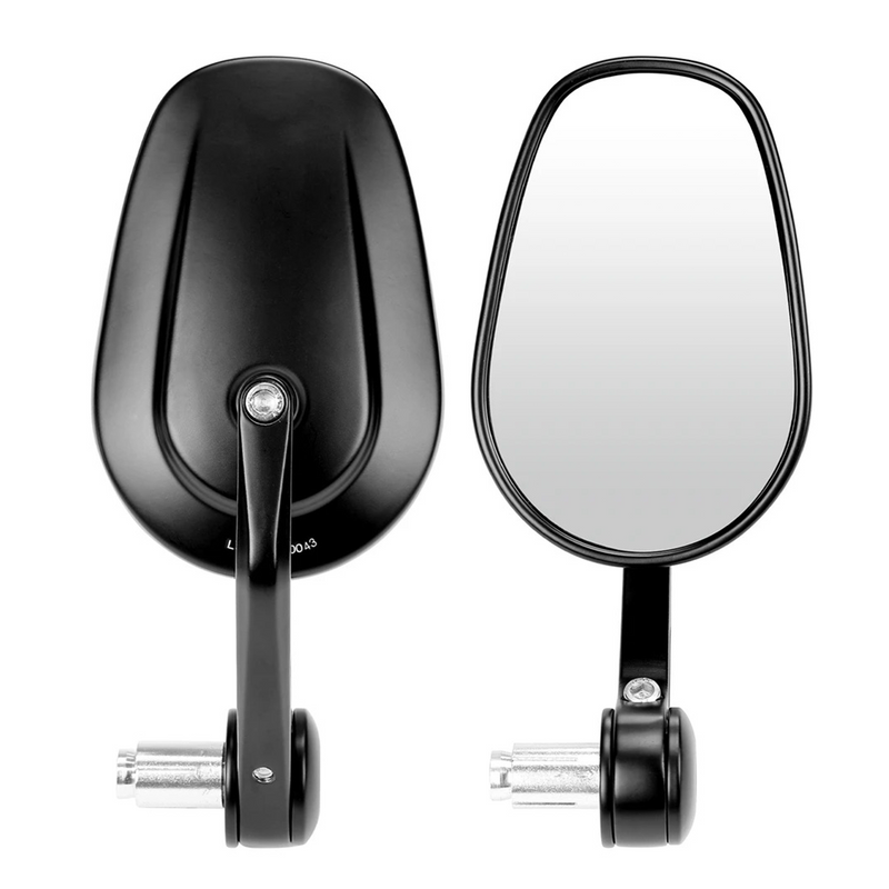 1 Paire Rétroviseurs Moto Universels 13mm-18mm - MoreChioce Rétroviseurs Guidon Or