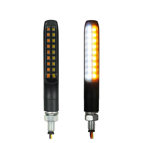 LED-knipperlichten motorfiets PHB-MOTO en E-mark knipperlichten + dagrijverlichting V1