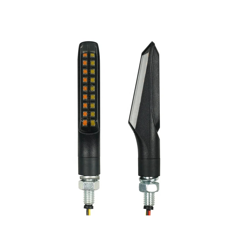 Laden Sie das Bild in Galerie -Viewer, LED Blinker Motorrad PHB-MOTO und E-Prüfzeichen Blinker + Tagfahrlicht V1
