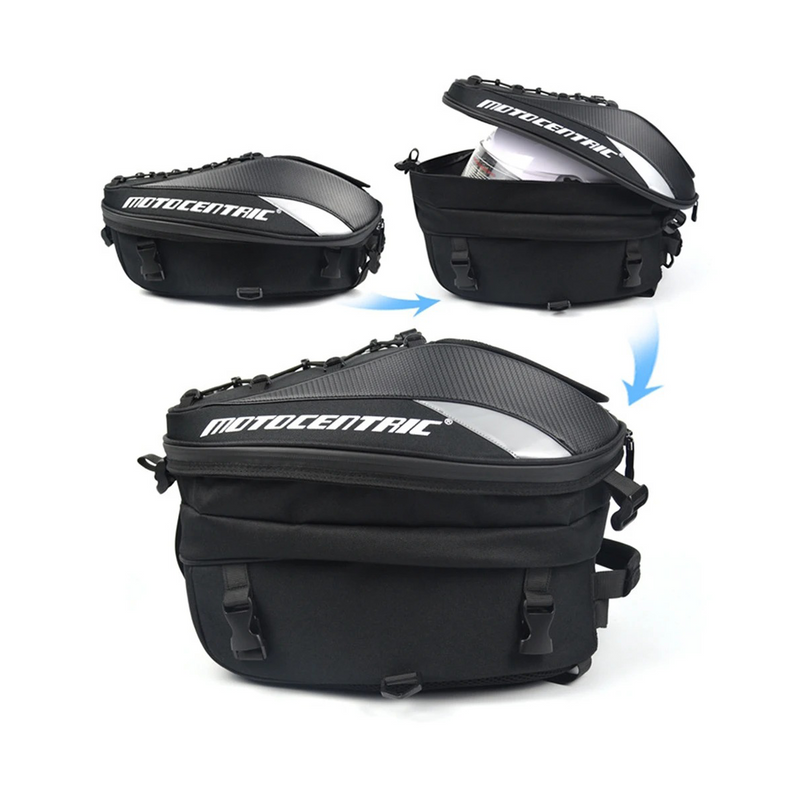 Laad de afbeelding in de galerijviewer, Motorrad Hecktasche PHB-MOTO Soziustasche 37Ltr schwarz
